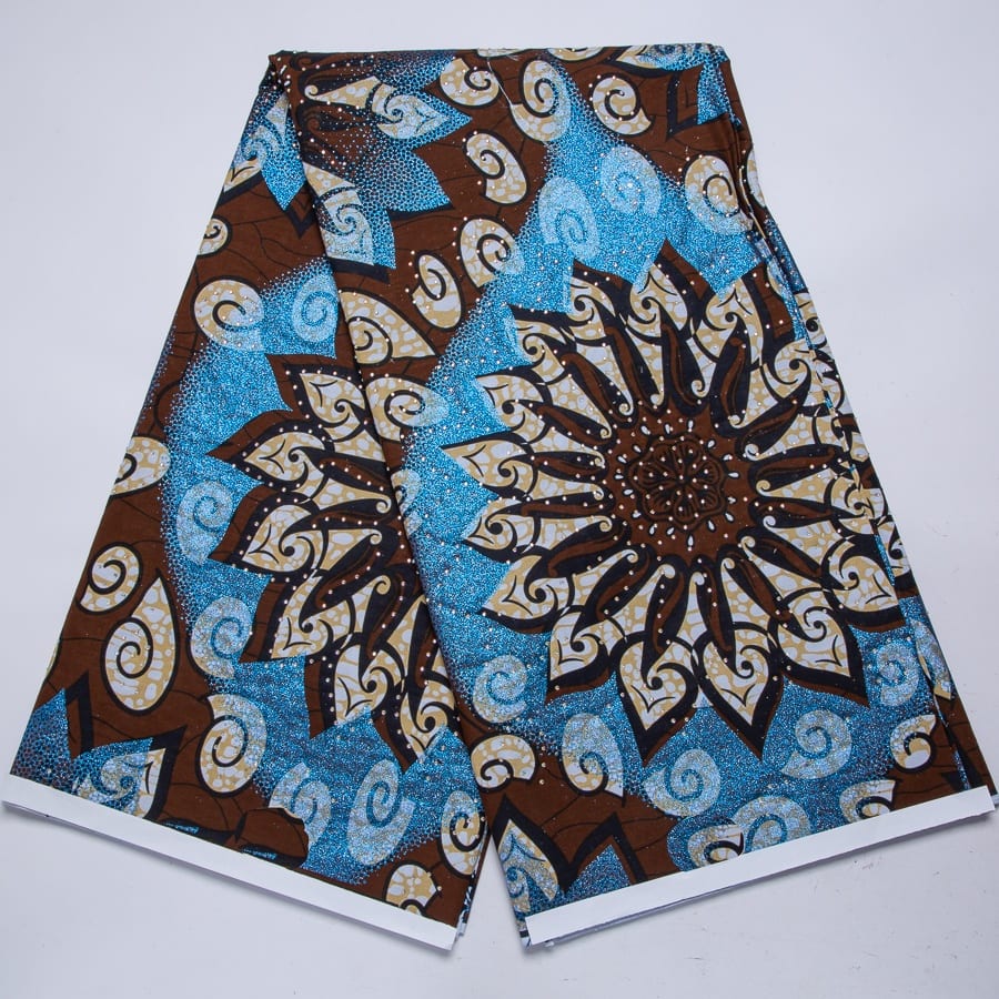 [codex-media-9] African Wax Print Fabric 6 Yards | Double-Sided Party Material image 10