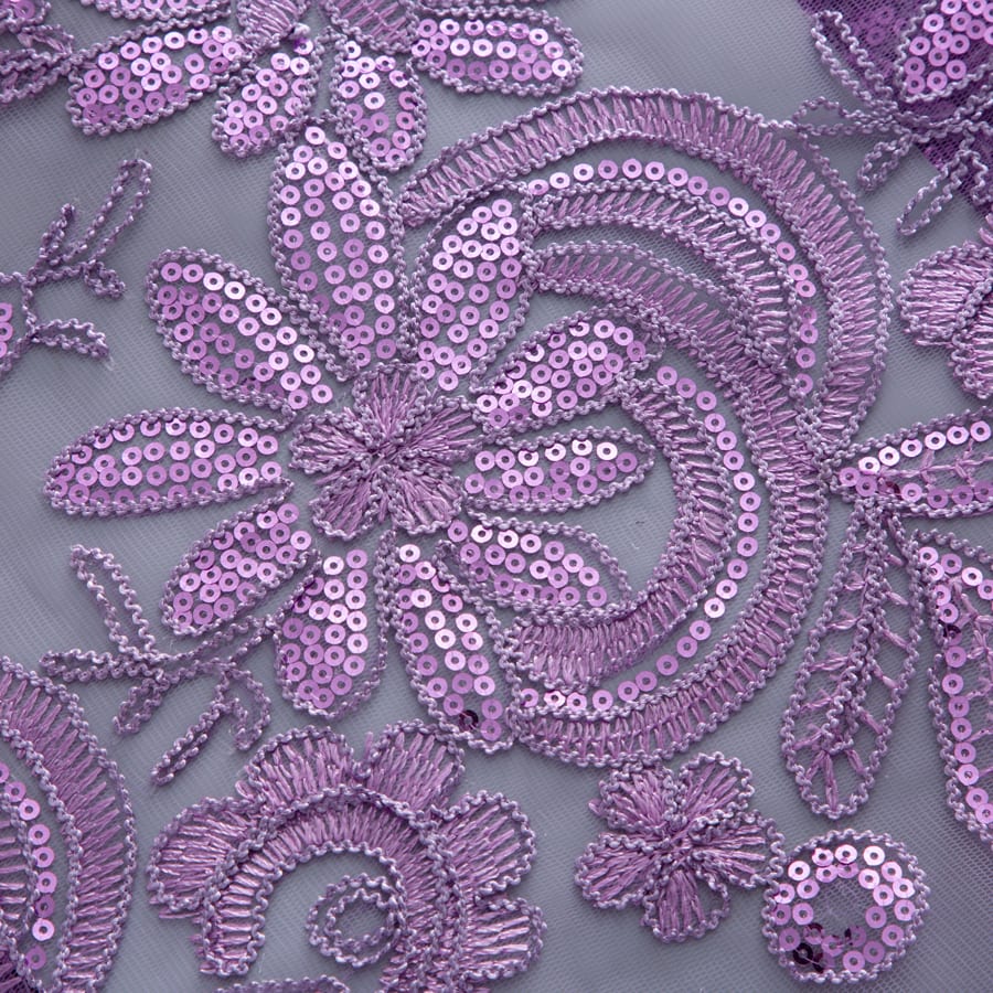 [codex-media-11] African Mesh Lace Fabric, French Net Lace Fabric with Sequins for Sewing Wedding/Party/Prom Dresses image 12