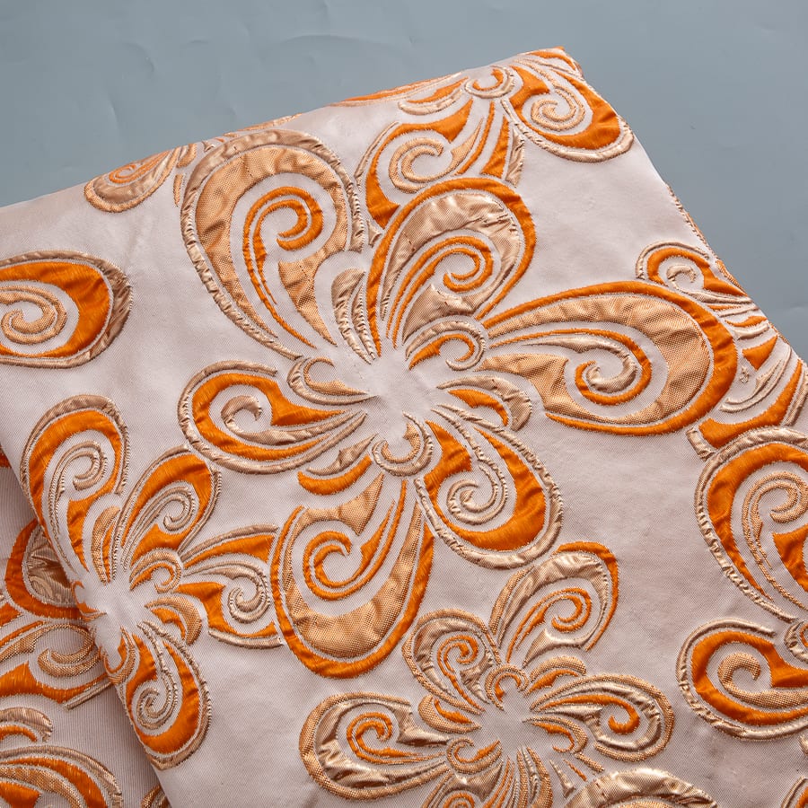 [codex-media-8] African Brocade Lace Fabric | 5 Yards/pc French Jacquard Lace Fabric image 9
