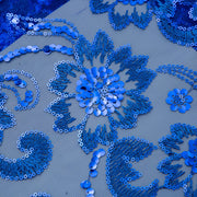 [codex-media-11] French Mesh Lace Fabric, African Net Lace Fabric with Sequins for Sewing Wedding/Party/Prom Dresses image 12