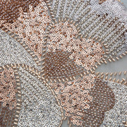 [codex-media-7] French Mesh Lace Fabric with Beads and Sequins, African Lace Fabric for Sewing Wedding Party Dresses image 8