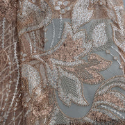 [codex-media-14] French Mesh Lace Fabric with Beads, African Luxury Sequins Lace Fabric for Sewing Wedding/Party/Prom Dresses  image 15