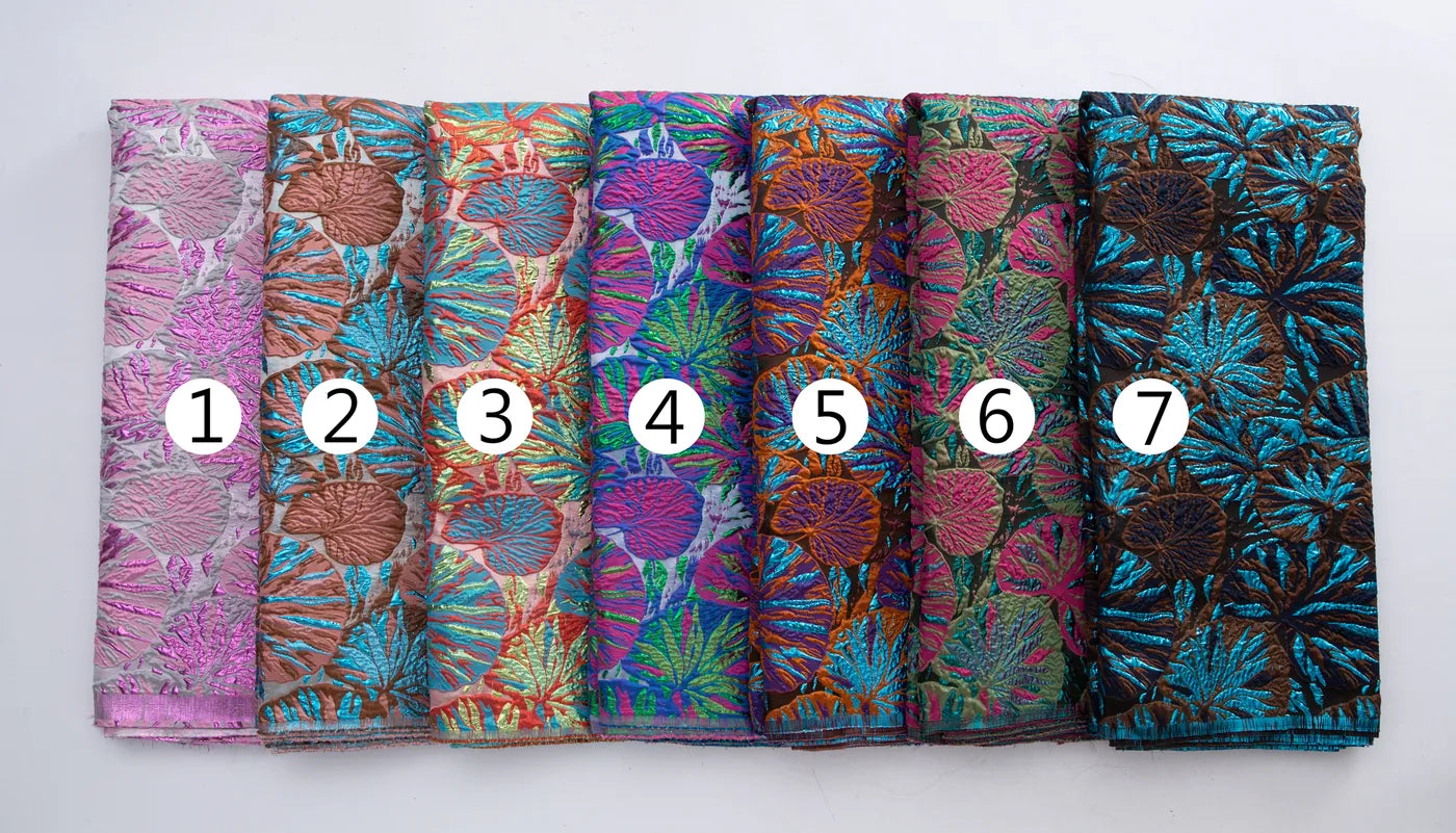 [codex-media-3] French Brocade Lace Fabric 5 Yards | 4932 image 4