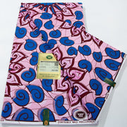 [codex-media-10] African Wax Print Fabric 6 Yards | Double-Sided Party Material image 11