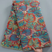 [codex-media-10] French Brocade Lace Fabric 5 Yards | 4932 image 11