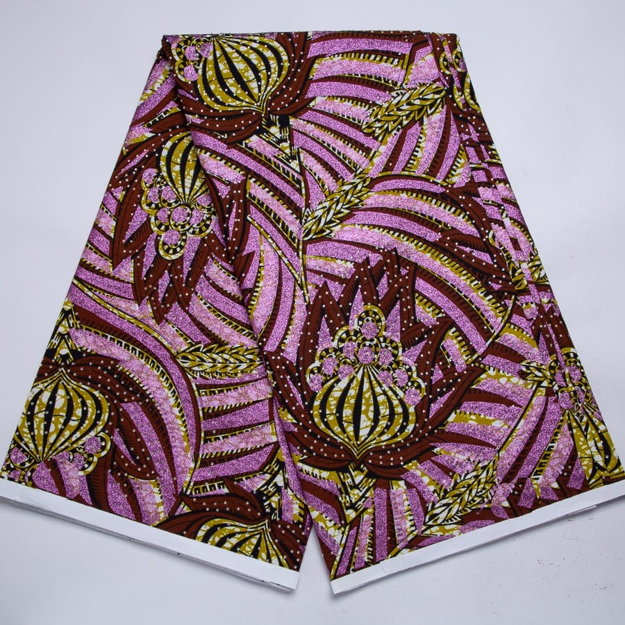 [codex-media-9] African Wax Print Fabric 6 Yards | Double-Sided Party Material image 10