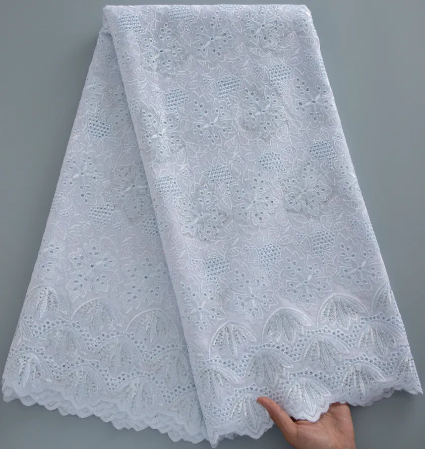 [codex-media-2] Wine Swiss Voile Lace Fabric 5 Yards | 4937 image 3