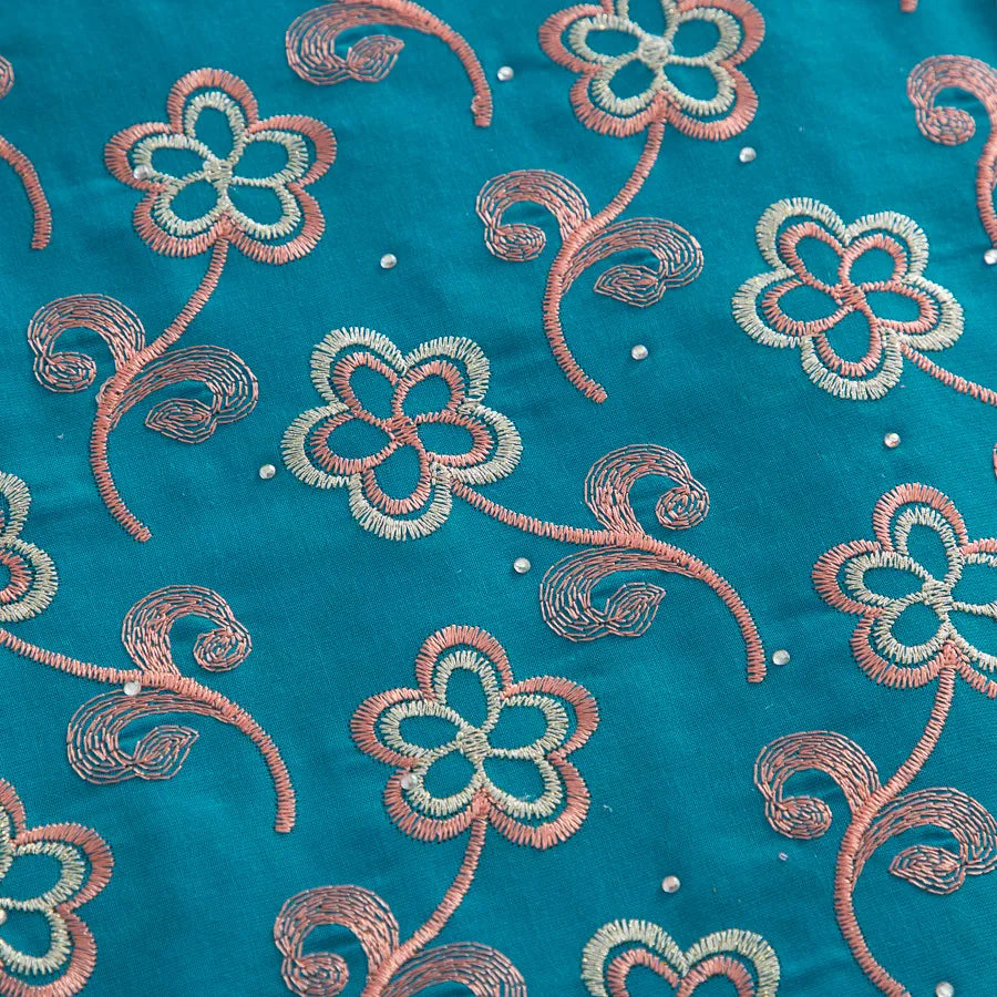 [codex-media-6] Swiss Voile Lace Fabric with Rhinestones | 5 Yards/pc African Cotton Lace Fabric image 7