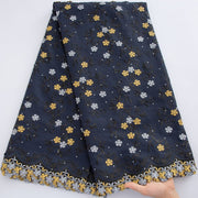 [codex-media-12] 5Yards/pc Swiss Voile Lace Fabric with Rhinestones, African Cotton Lace Fabric for Sewing Women Wedding Party Dresses image 13