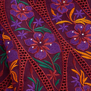 [codex-media-7] Swiss Voile Lace Fabric with Rhinestones | 5 Yards/pc African Cotton Lace Fabric image 8