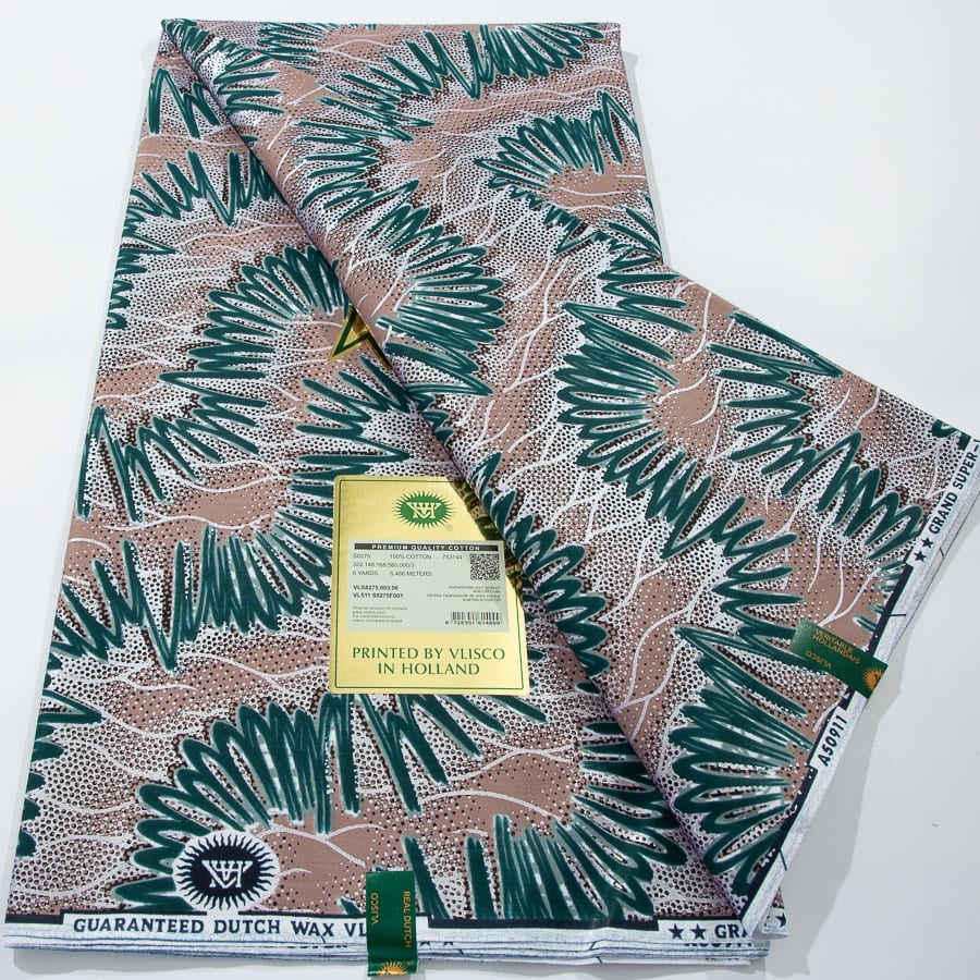 [codex-media-9] African Wax Print Fabric 6 Yards | Double-Sided Party Material image 10