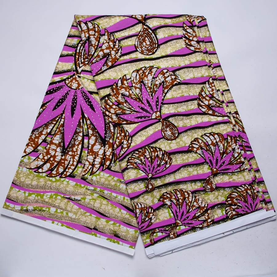 [codex-media-7] African Wax Print Fabric 6 Yards | Double-Sided Party Material image 8
