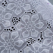[codex-media-10] White Swiss Voile Lace Fabric with Rhinestones, African Cotton Lace Fabric for Sewing Wedding Party Dresses image 11