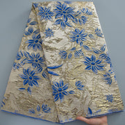 [codex-media-9] African Brocade Lace Fabric, French Jacquard Lace Fabric for Sewing Women Elegant Party Dresses image 10