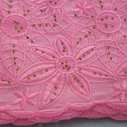 [codex-media-10] Swiss Voile Lace Fabric with Rhinestones, African Cotton Lace Fabric for Sewing Wedding Party/Prom Dresses image 11