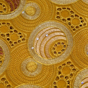 [codex-media-11] Swiss Voile Lace Fabric with Rhinestones | 5 Yards/pc African Cotton Lace Fabric image 12