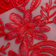 [codex-media-19] African Mesh Lace Fabric, French Net Lace Fabric with Sequins for Sewing Wedding/Party/Prom Dresses image 20