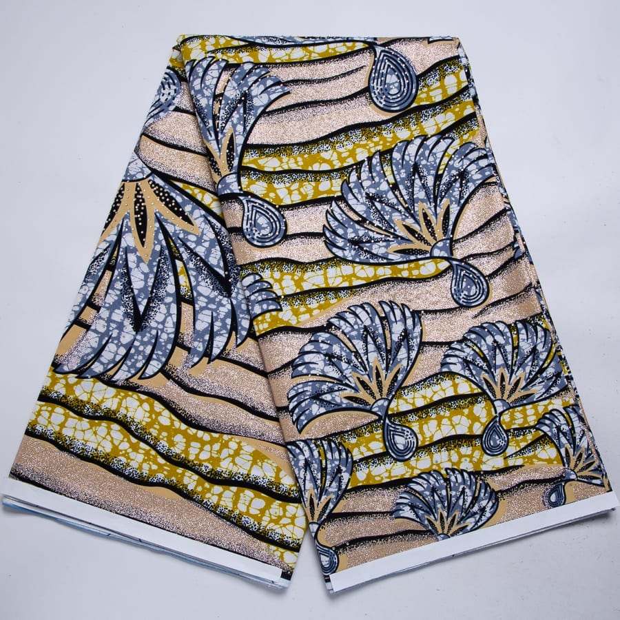 [codex-media-5] African Wax Print Fabric 6 Yards | Double-Sided Party Material image 6