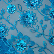 [codex-media-15] French Mesh Lace Fabric, African Net Lace Fabric with Sequins for Sewing Wedding/Party/Prom Dresses image 16