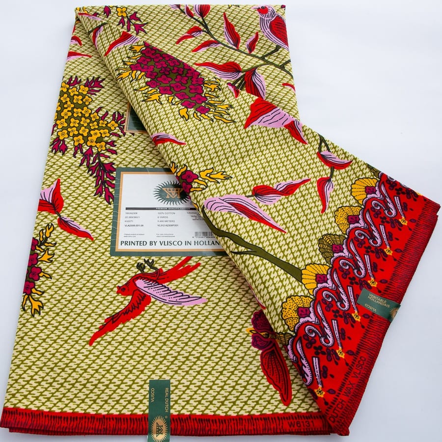 [codex-media-11] African Wax Print Fabric 100% Cotton - Golden Glitter Wax Cloth - Ankara Super Wax Fabric 5.49 meter Per Piece, 100% Cotton Nigerian Ghanaian Fashion - Soft Handmade Fabric for Women's Wedding Dresses, Party Gowns, and Sewing Materials image 12