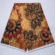 [codex-media-1] African Wax Print Fabric 6 Yards | Double-Sided Party Material image 2