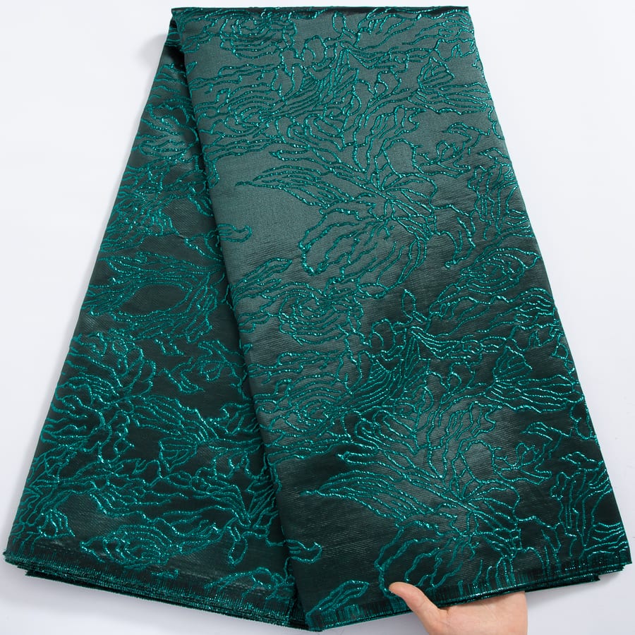 [codex-media-10] African Brocade Lace Fabric, French Jacquard Lace Fabric for Sewing Women Elegant Party Dresses image 11