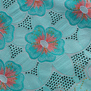 [codex-media-14] African Cotton Lace Fabric with Rhinestones, Swiss Voile Lace Fabric for Sewing Wedding/Party/Prom Dresses image 15
