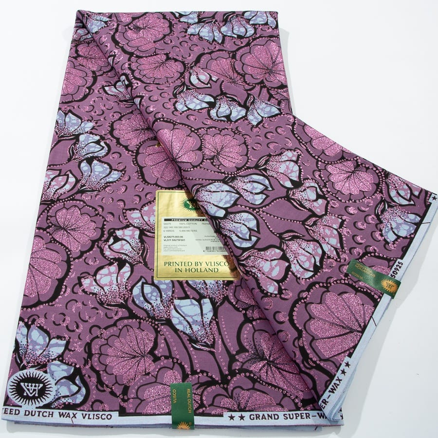 [codex-media-8] African Wax Print Fabric 6 Yards | Double-Sided Party Material image 9