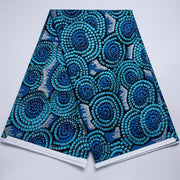 [codex-media-3] African Wax Print Fabric 6 Yards | Double-Sided Party Material image 4