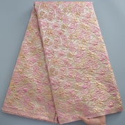 [codex-media-6] African Brocade Lace Fabric, French Jacquard Lace Fabric for Sewing Women Elegant Party Dresses image 7