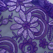 [codex-media-17] African Mesh Lace Fabric, French Net Lace Fabric with Sequins for Sewing Wedding/Party/Prom Dresses image 18