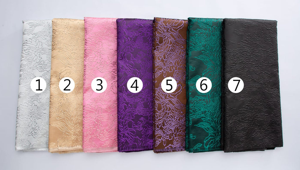 [codex-media-14] African Brocade Lace Fabric, French Jacquard Lace Fabric for Sewing Women Elegant Party Dresses image 15