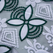 [codex-media-11] French Mesh Lace Fabric with Sequins | 5 Yards/pc African Net Lace Fabric image 12