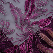 [codex-media-19] African Mesh Lace Fabric, French Net Lace Fabric with Sequins for Sewing Wedding/Party/Prom Dresses image 20
