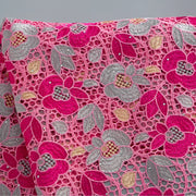 [codex-media-5] Purple Guipure Cord Lace Fabric 5 Yards | 4941 image 6