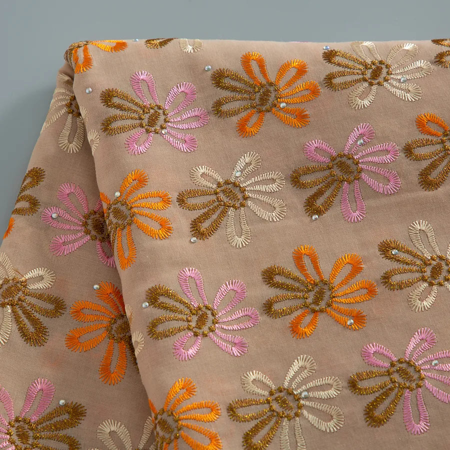 [codex-media-5] Swiss Voile Lace Fabric with Rhinestones | 5 Yards/pc African Cotton Lace Fabric image 6
