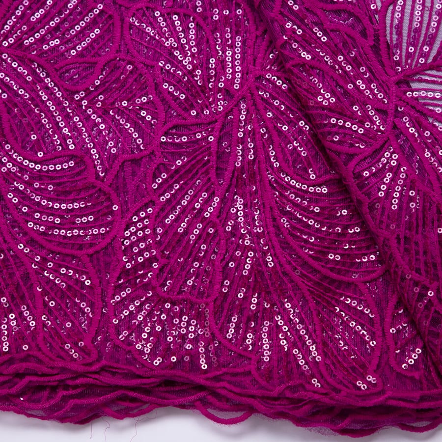 [codex-media-10] African Mesh Lace Fabric, French Net Lace Fabric with Sequins for Sewing Wedding/Party/Prom Dresses image 11