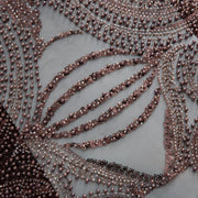 [codex-media-4] French Mesh Lace Fabric with Beads and Sequins, African Lace Fabric for Sewing Wedding Party Dresses image 5