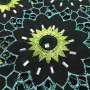 [codex-media-1] Green Swiss Voile Lace Fabric 5 Yards | 4949 image 2