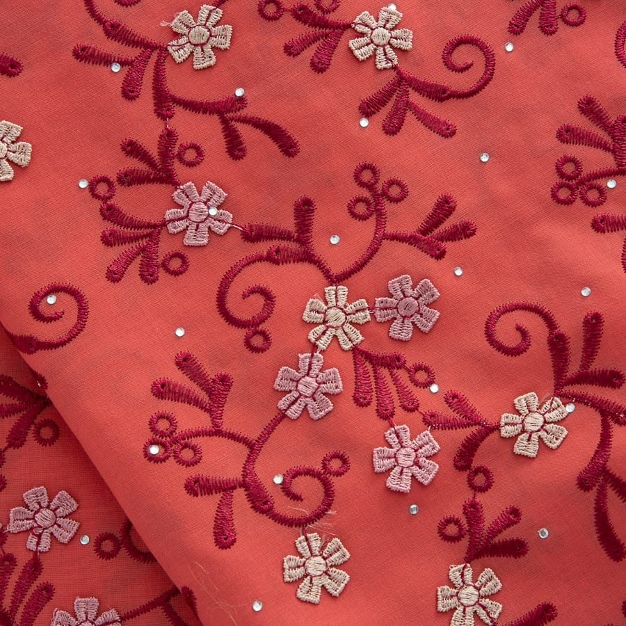 [codex-media-5] 5Yards/pc Swiss Voile Lace Fabric with Rhinestones, African Cotton Lace Fabric for Sewing Women Wedding Party Dresses image 6