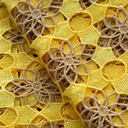 [codex-media-9] African Guipure Cord Lace Fabric with Rhinestones image 10