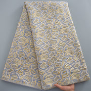 [codex-media-9] African Brocade Lace Fabric, French Jacquard Lace Fabric for Sewing Women Elegant Party Dresses image 10