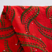[codex-media-11] Swiss Voile Lace Fabric with Rhinestones | 5 Yards/pc African Cotton Lace Fabric image 12