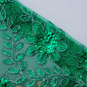 [codex-media-10] African Mesh Lace Fabric, French Net Lace Fabric with Sequins for Sewing Wedding/Party/Prom Dresses image 11