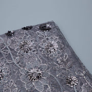 [codex-media-19] French Mesh Lace Fabric, African Net Lace Fabric with Sequins for Sewing Wedding/Party/Prom Dresses image 20