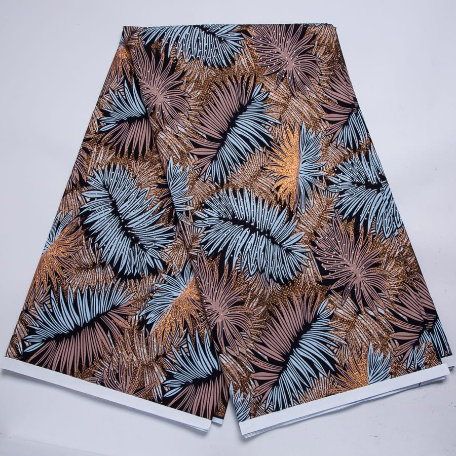[codex-media-8] African Wax Print Fabric 6 Yards | Double-Sided Party Material image 9