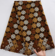 [codex-media-12] Purple Swiss Voile Lace Fabric 5 Yards | 4940 image 13