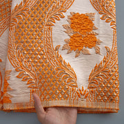 [codex-media-2] French Brocade Lace Fabric, African Jacquard Lace Fabric for Sewing Women Wedding/Party/Prom Dresses image 3