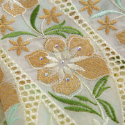 [codex-media-17] Swiss Voile Lace Fabric with Rhinestones | 5 Yards/pc African Cotton Lace Fabric image 18