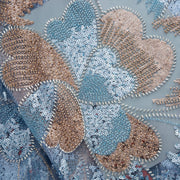 [codex-media-13] French Mesh Lace Fabric with Beads and Sequins, African Lace Fabric for Sewing Wedding Party Dresses image 14